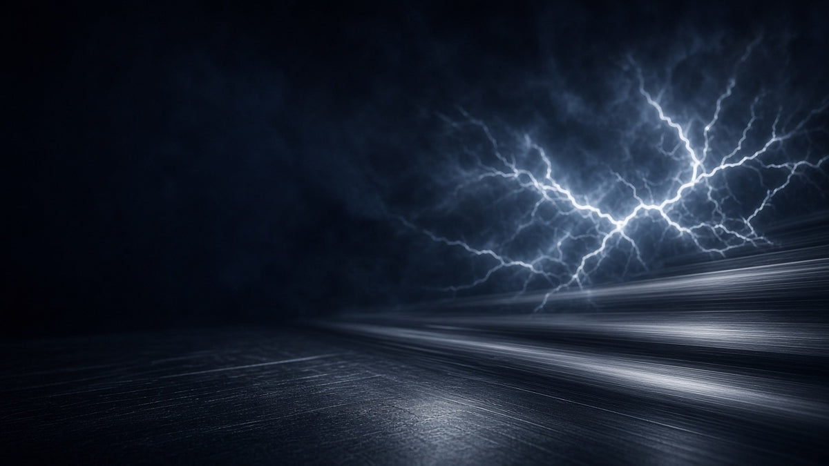 Thunderline hero mood thunder v2 wide — no text
