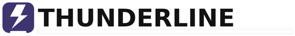 Thunderline wordmark horizontal no underline